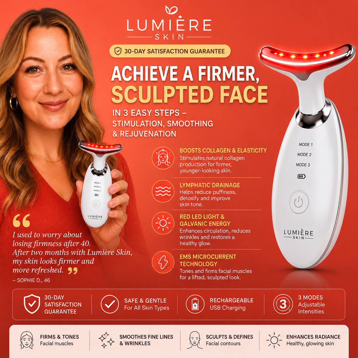 Electric Facial Massager