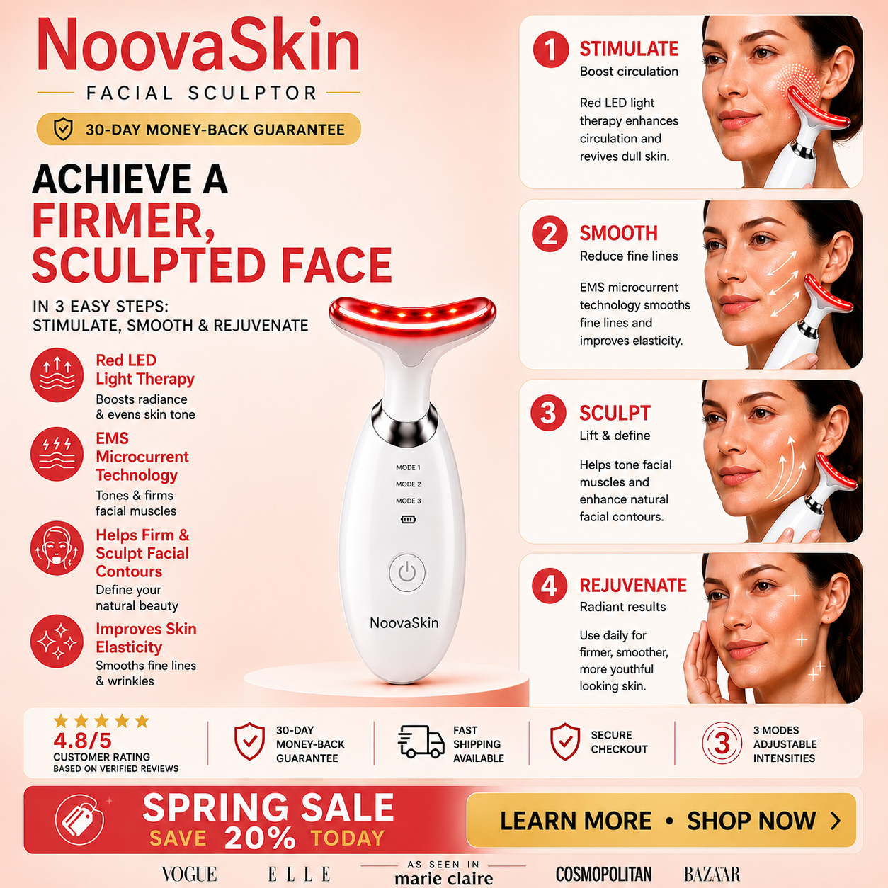 Electric Facial Massager